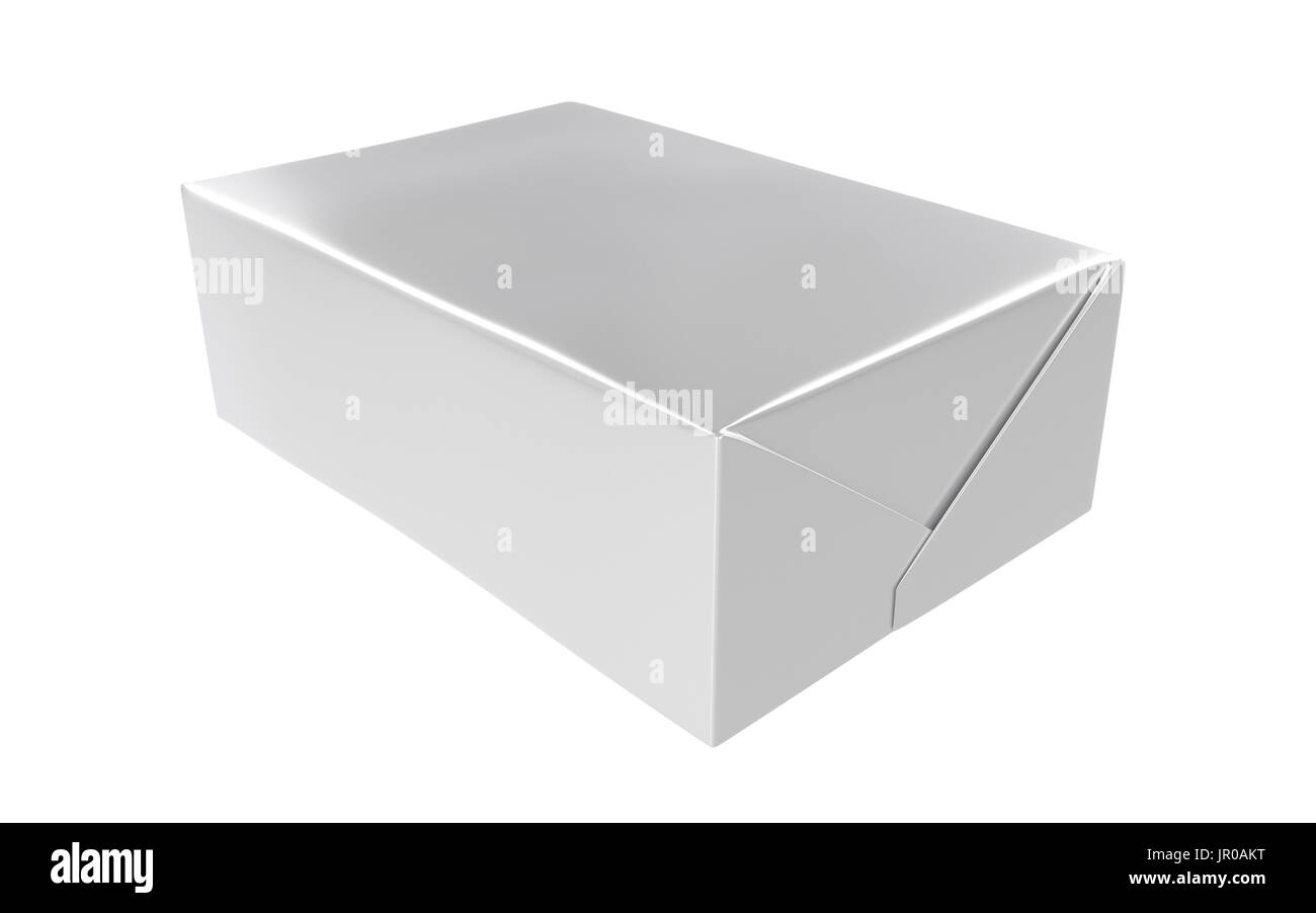 Download 3d Realistic Render Of Isolated Paper Wrap Box With Shadow Butter Spread Soap Mock Up On White Background Stock Photo Alamy