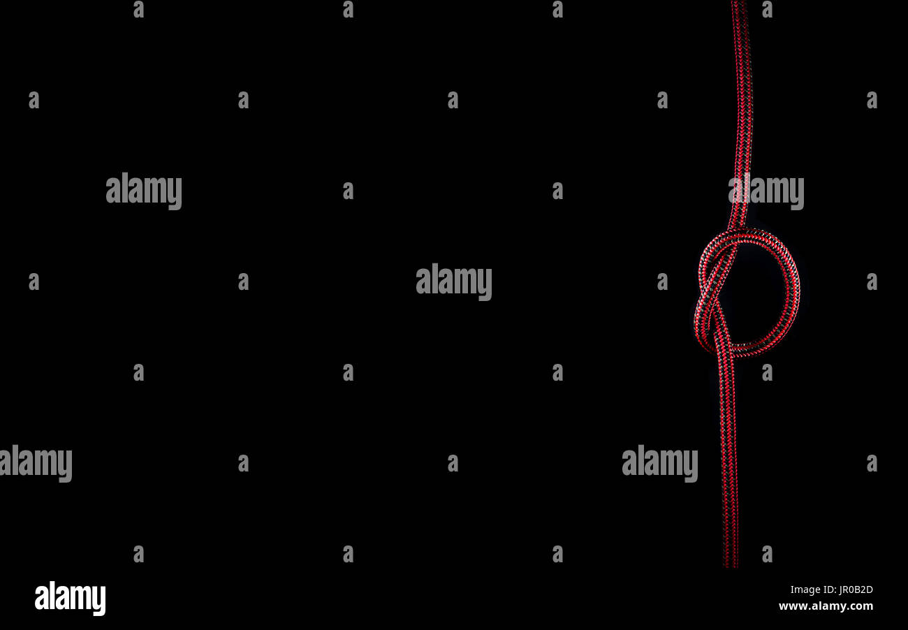 Black rope loop hi-res stock photography and images - Alamy