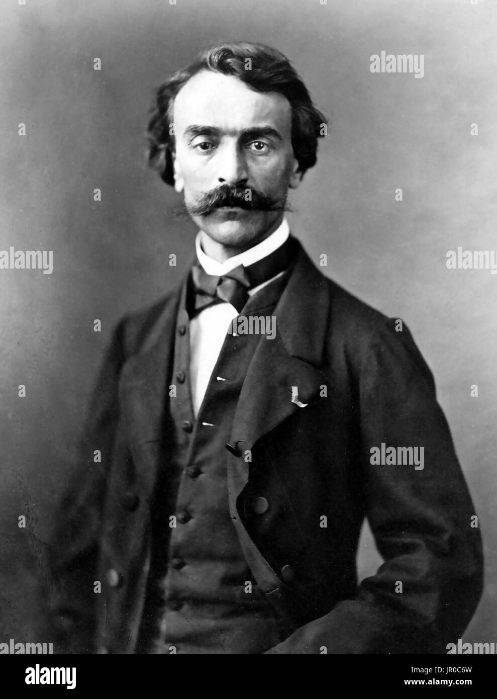 JEAN-LÉON GEROME (1824-1904) French artist. Photo: Nadar Stock Photo