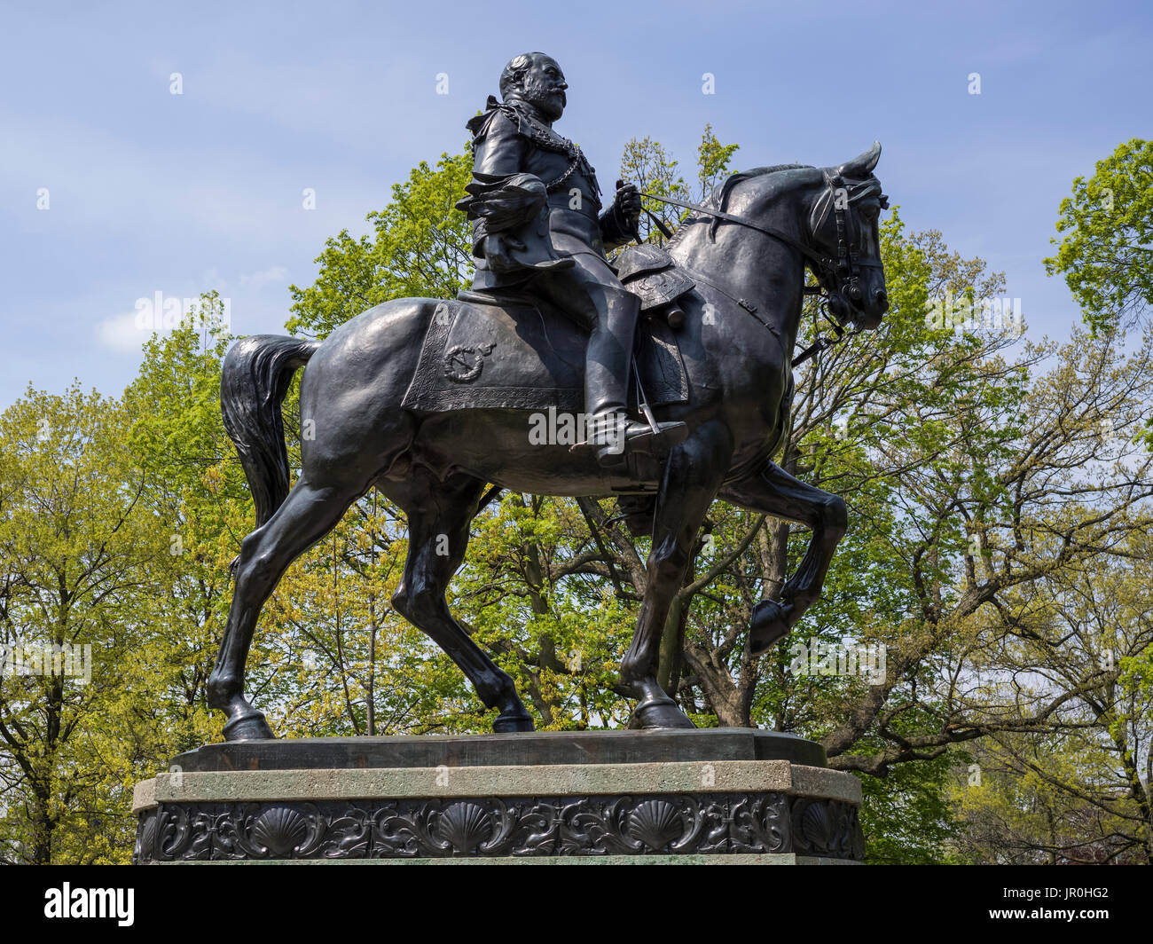 Equestrian Statue Of Edward Vii, Queen's Park; Toronto, Ontario, Canada
