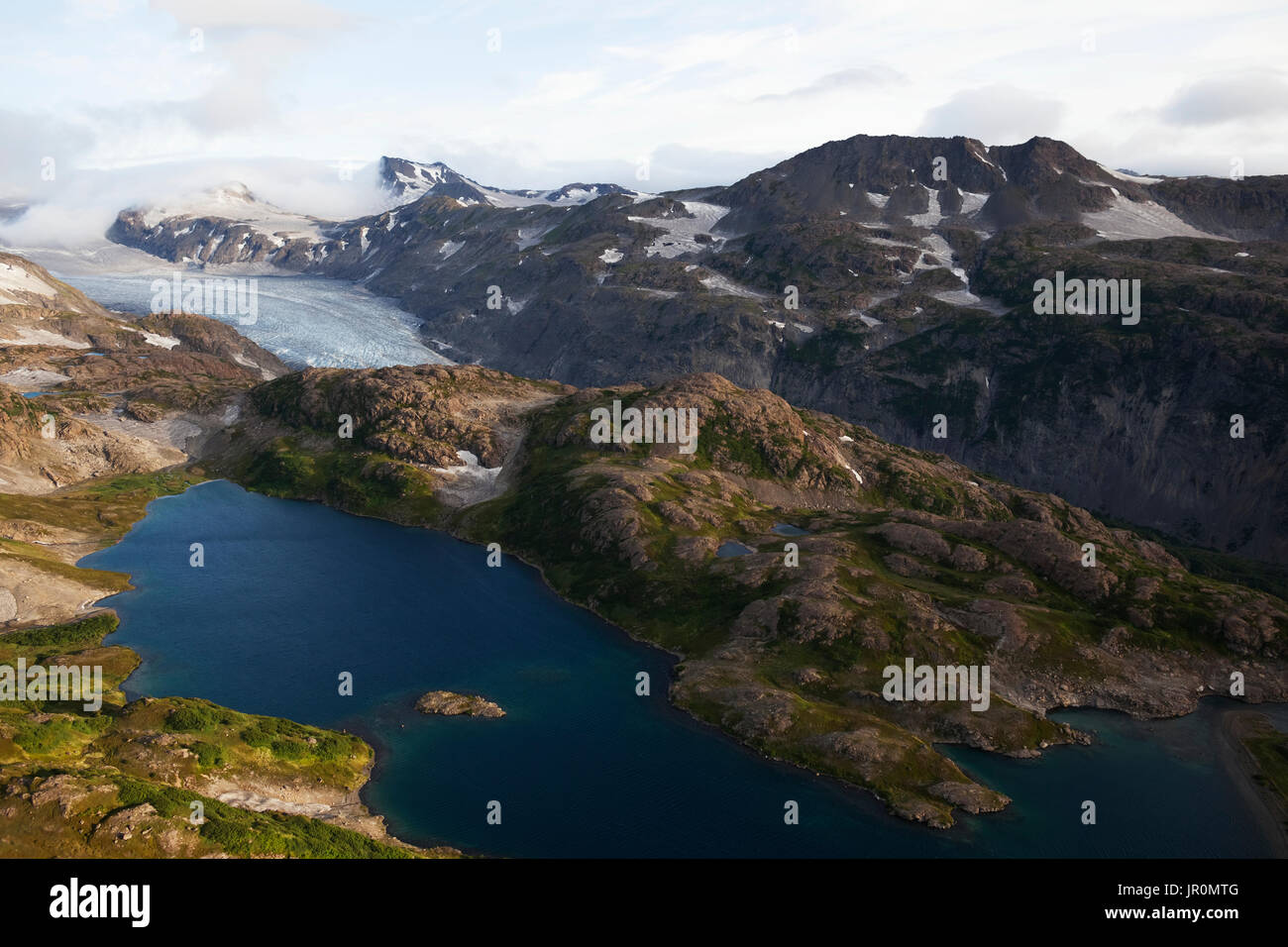 Landscape In Kachemak Bay State Park; Alaska, United States Of America Stock Photo