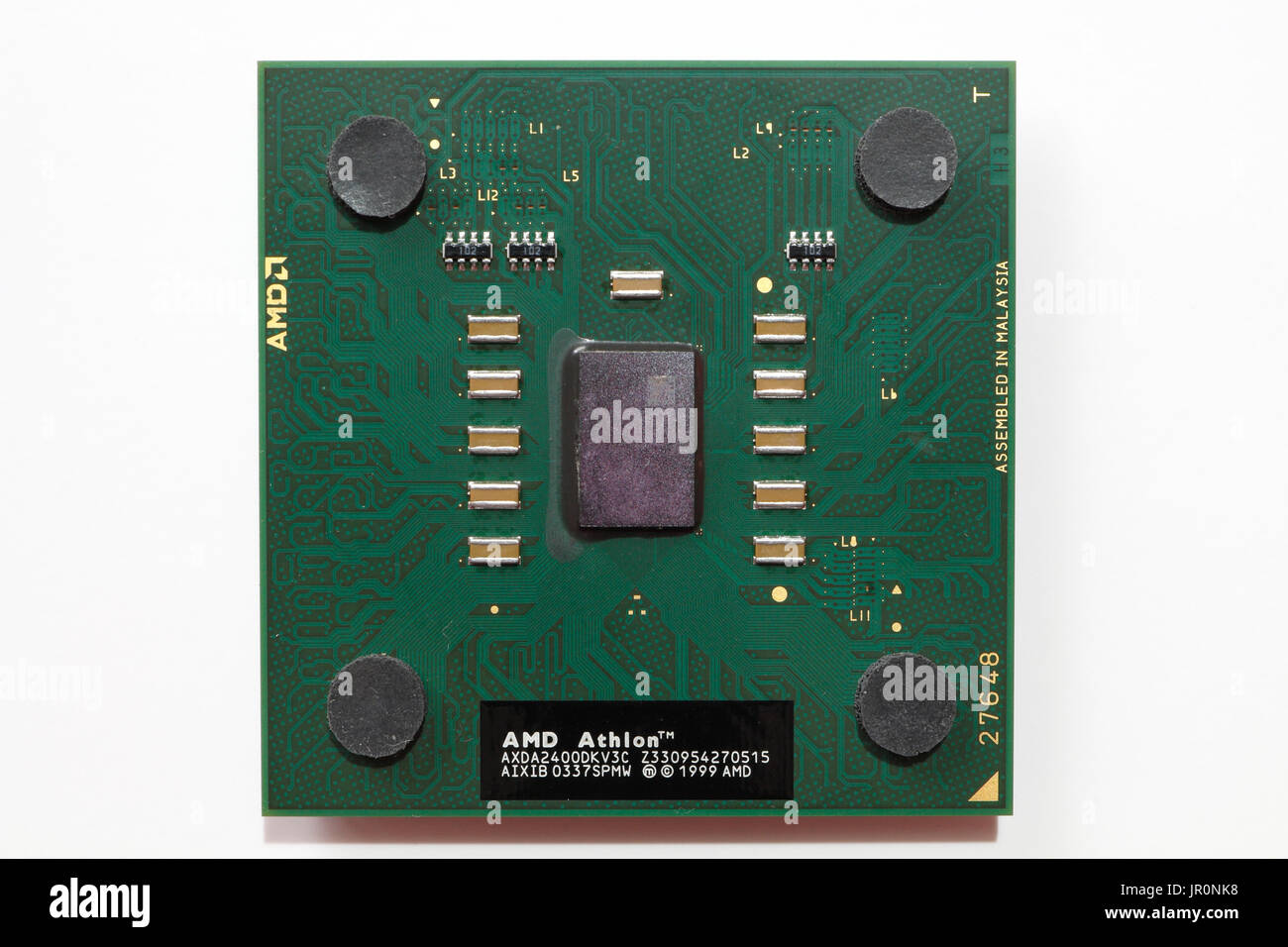 AMD Athlon microprocessor Stock Photo