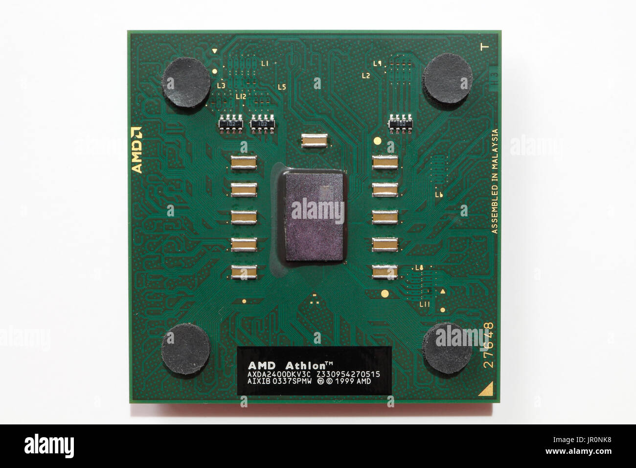 AMD Athlon microprocessor computer processor CPU Stock Photo - Alamy
