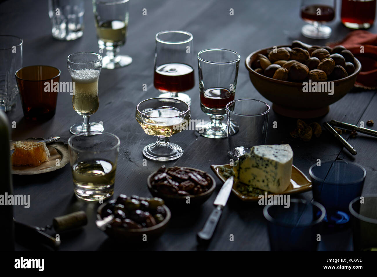 party setup, dinner, party Stock Photo - Alamy