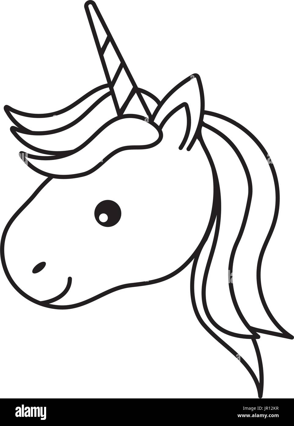 Free Free Unicorn Head Outline Svg 234 SVG PNG EPS DXF File