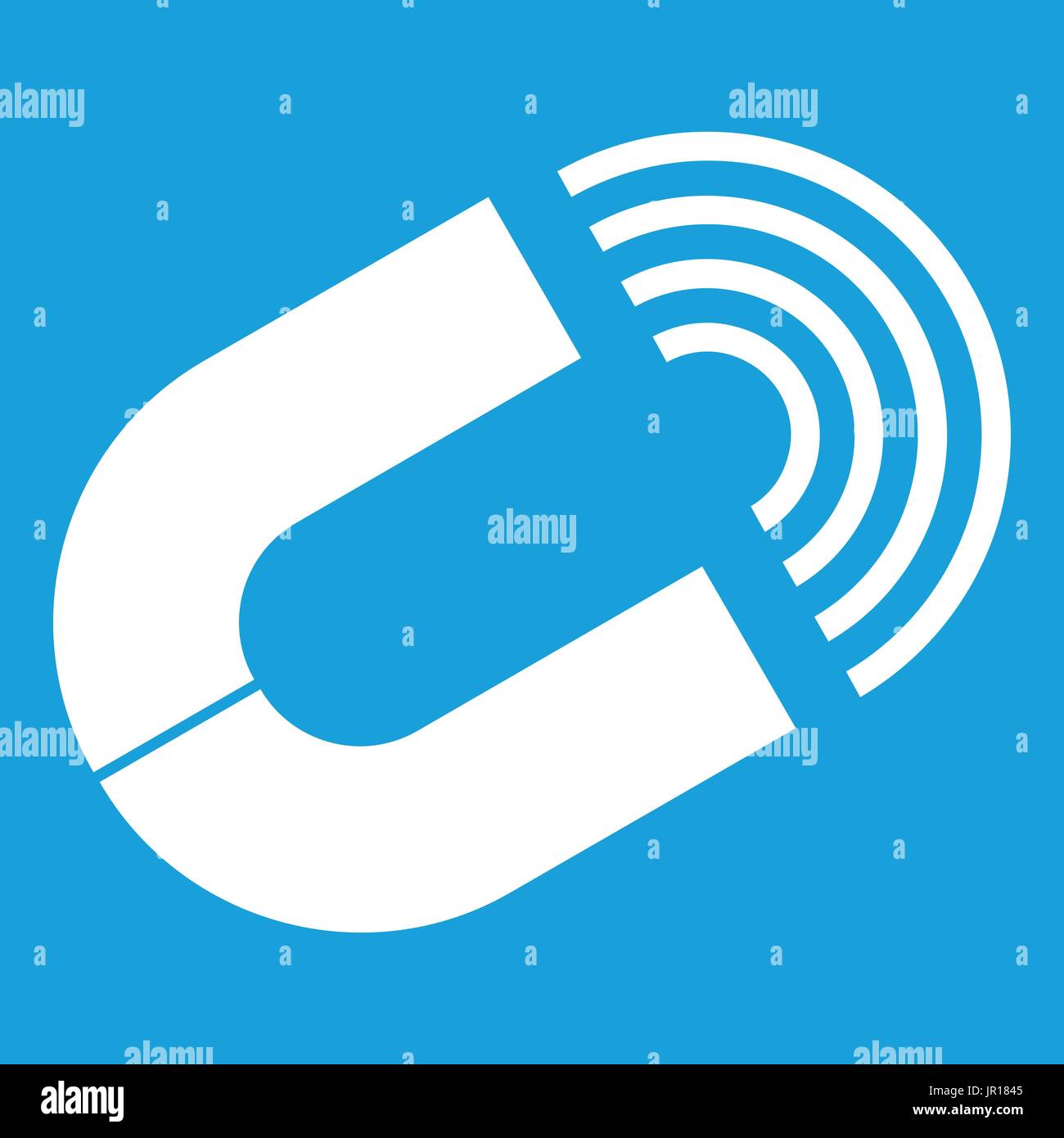 Horseshoe icon white Stock Vector Image & Art Alamy