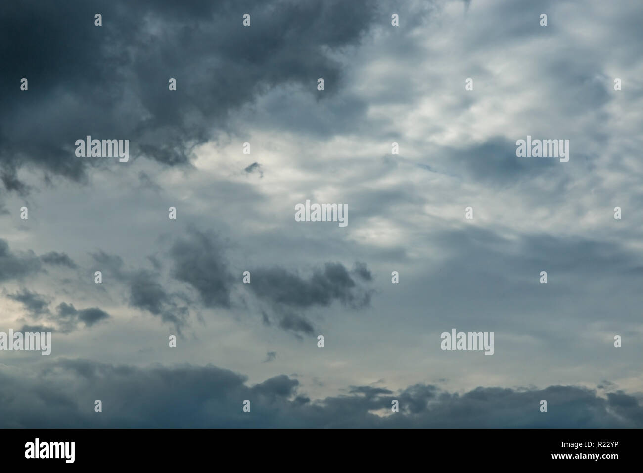 Dark sky with storm clouds Stock Photo - Alamy