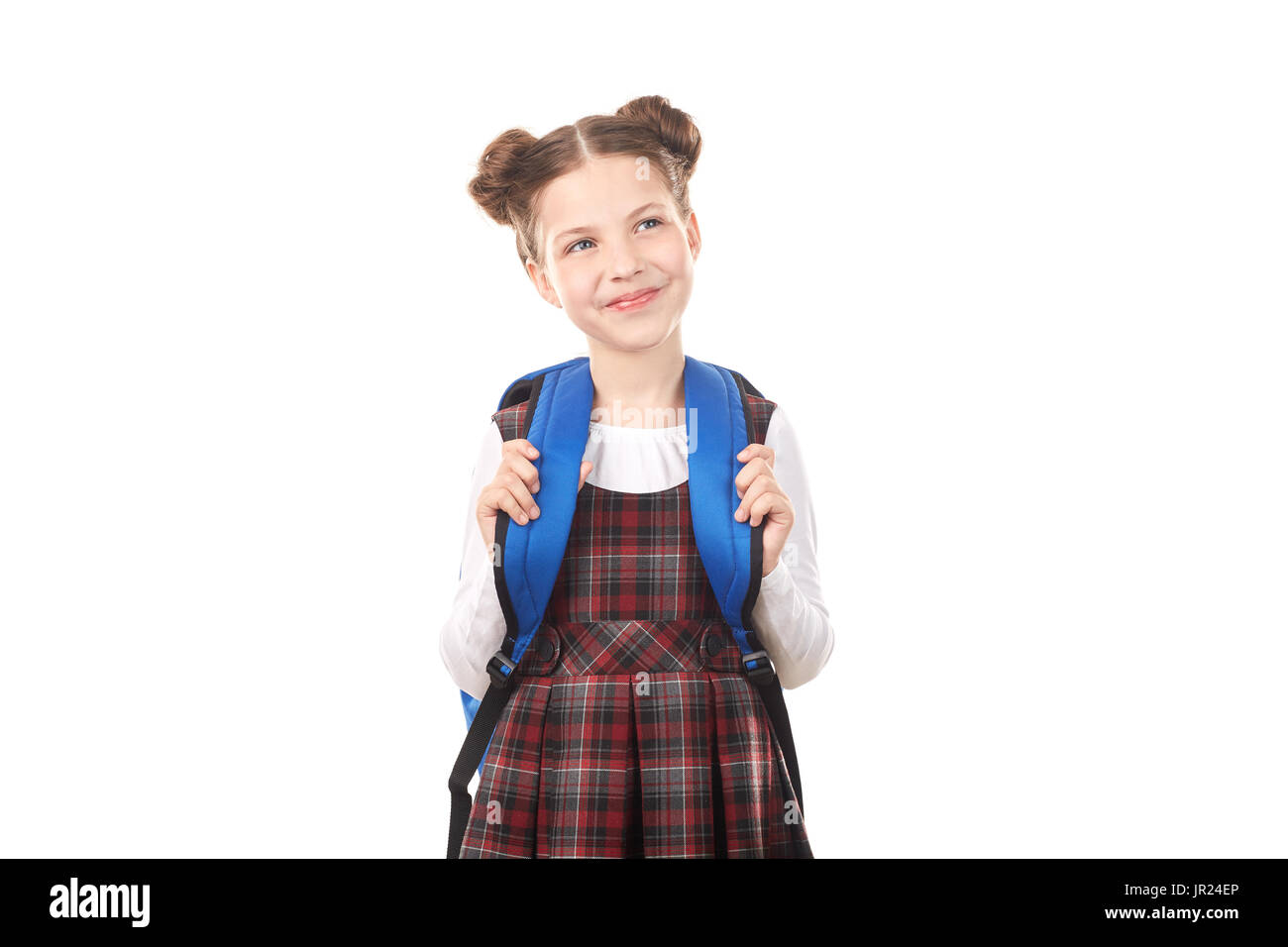 School child uniform girl hi-res stock photography and images - Alamy