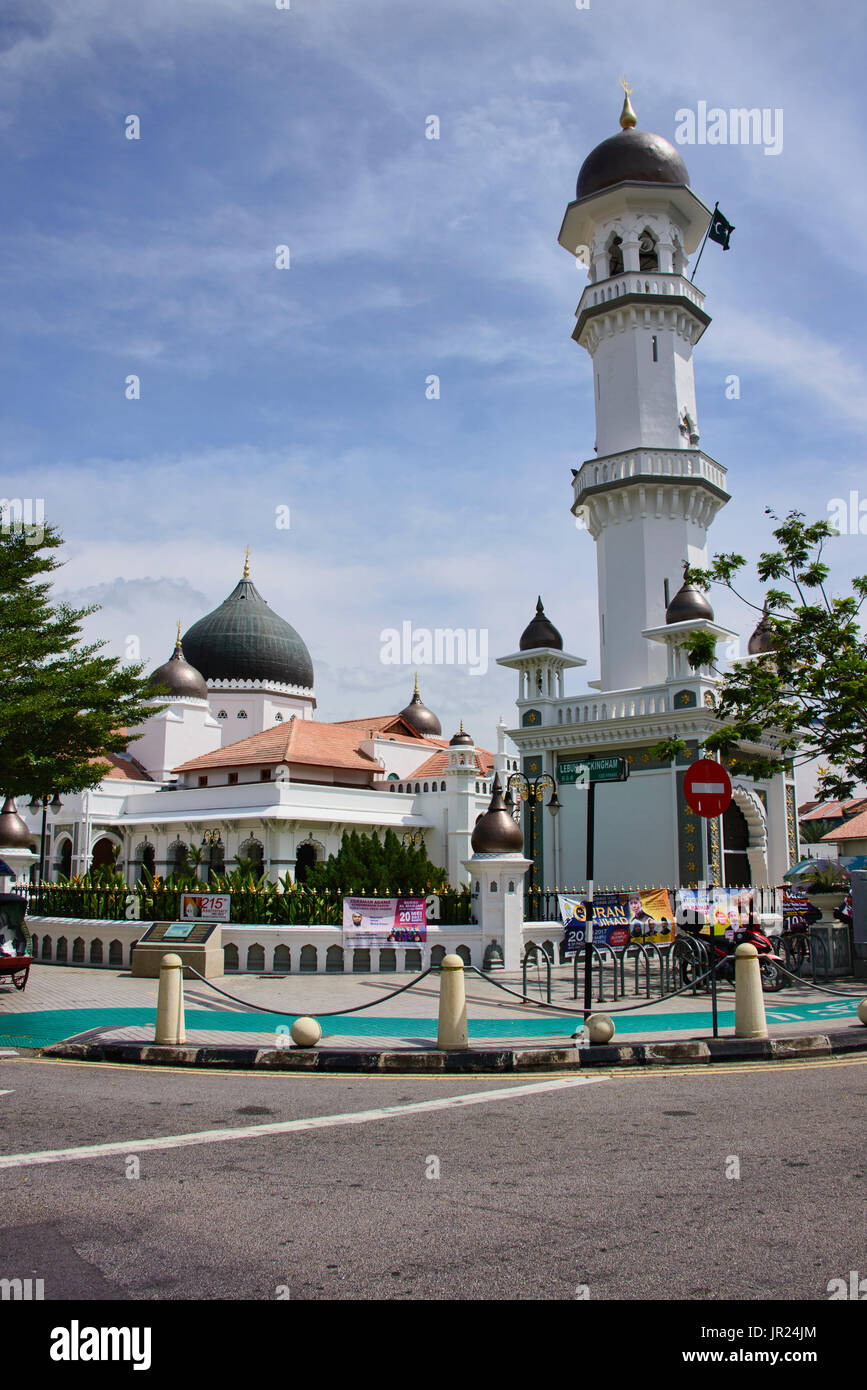 Kapitan Kelling Mosque in Georgetown, Penang, Malaysia Stock Photo