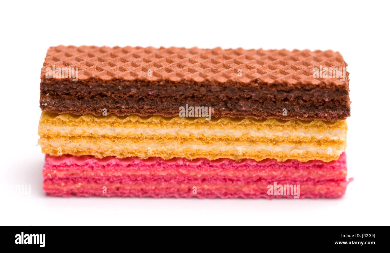 Wafer Cookies Stock Photo Alamy