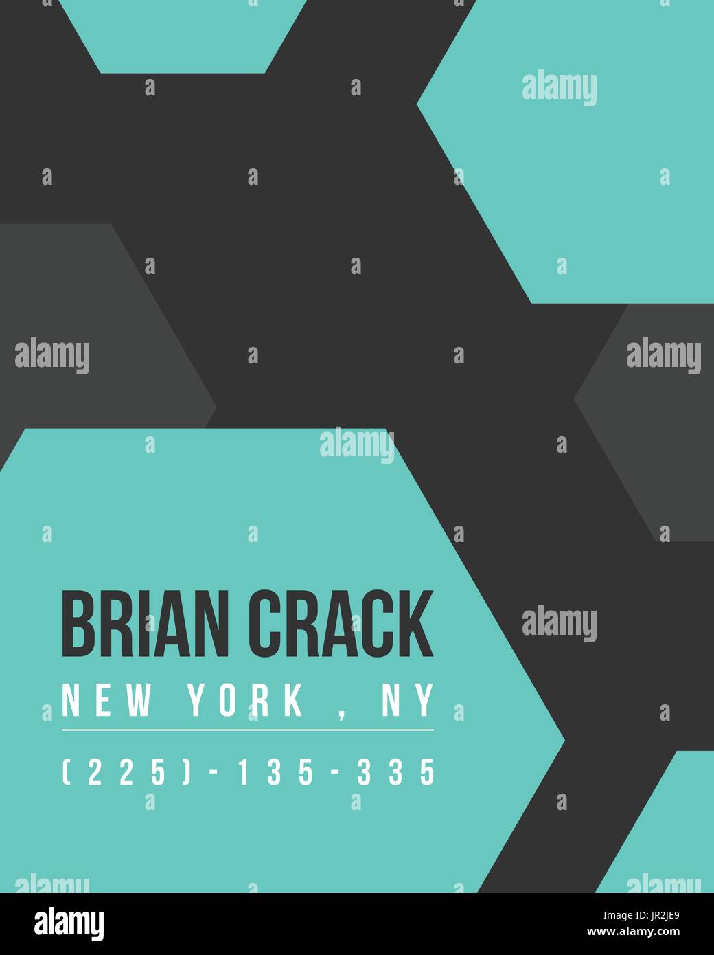 Graphic Business Template Name Card Design Stock Vector Image Art Alamy
