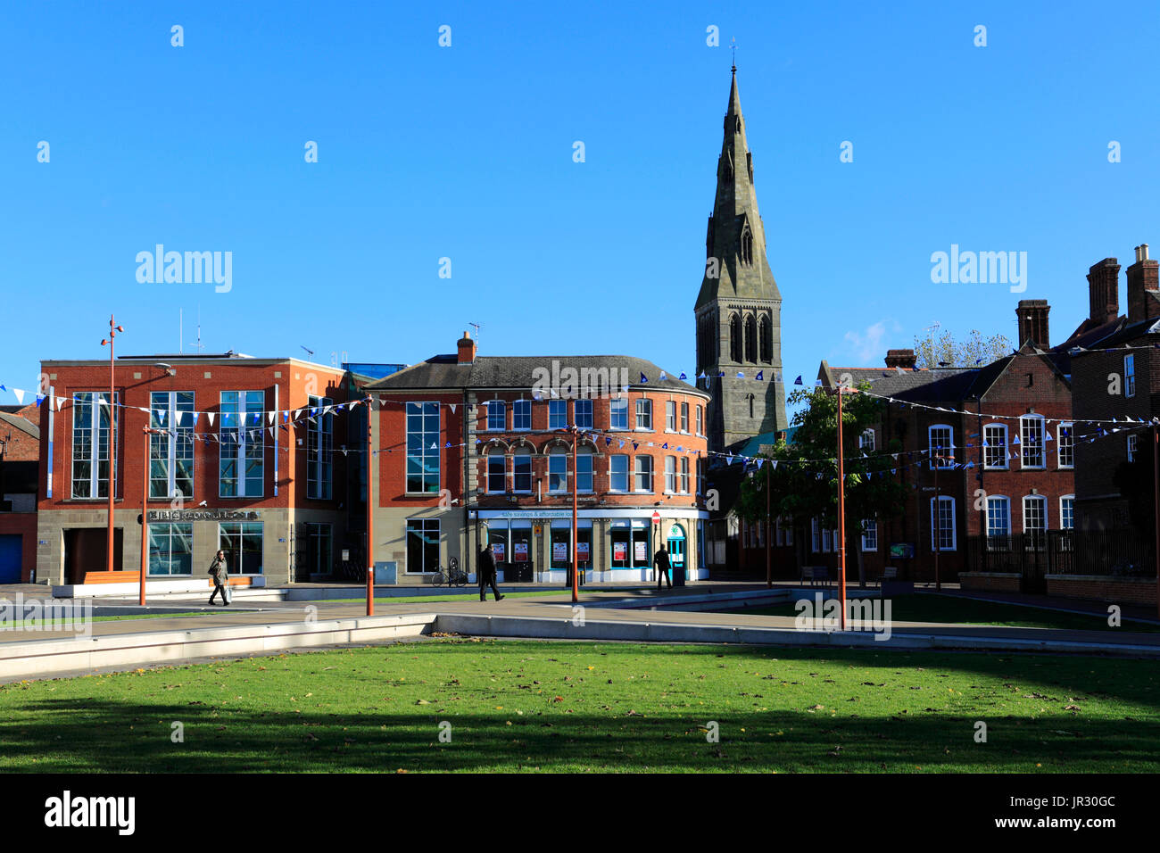 The Jubilee Square, Leicester City, Leicestershire, England; Britain