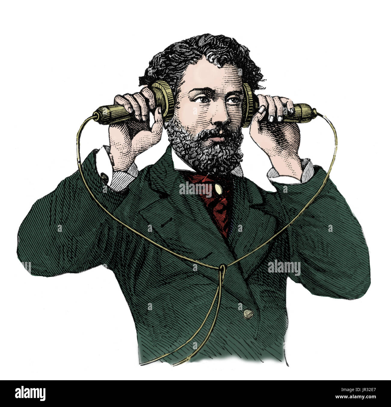 Telephone 19th century hi-res stock photography and images - Alamy