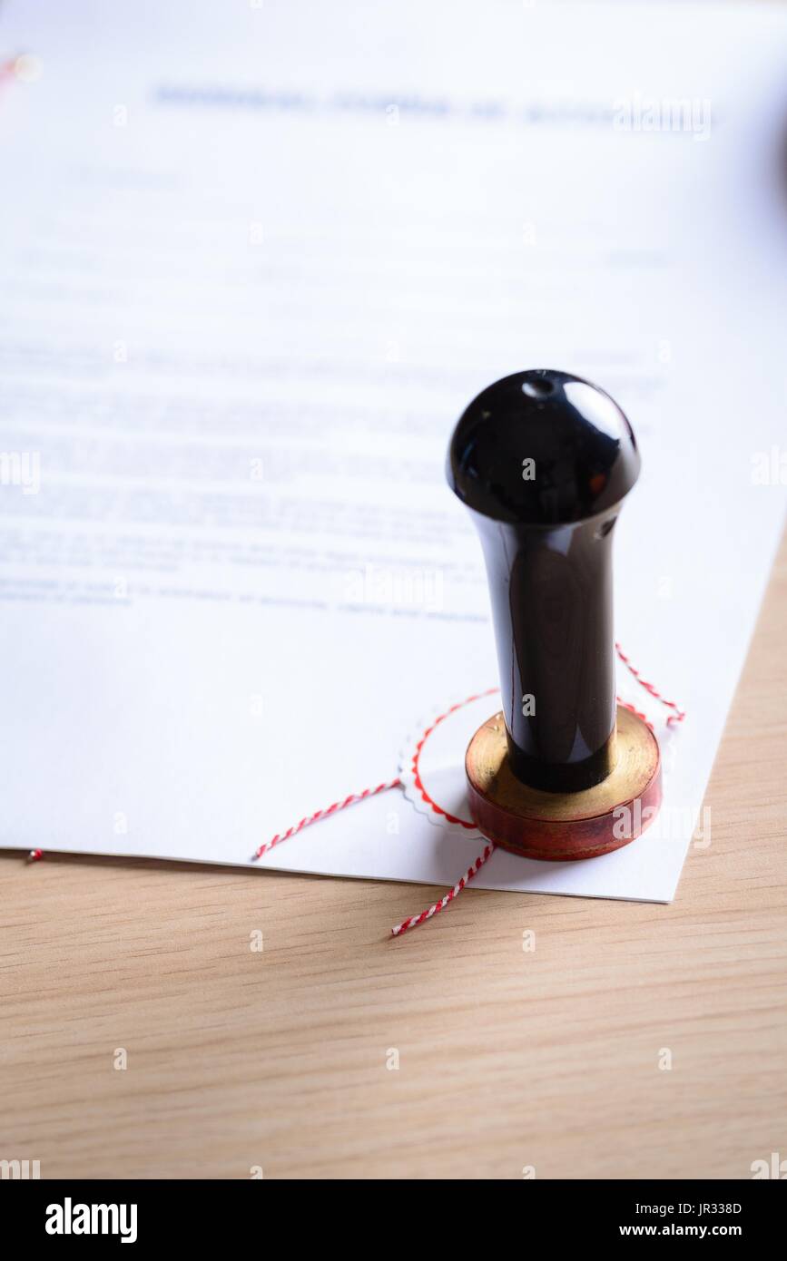 Notary stamp hires stock photography and images Alamy