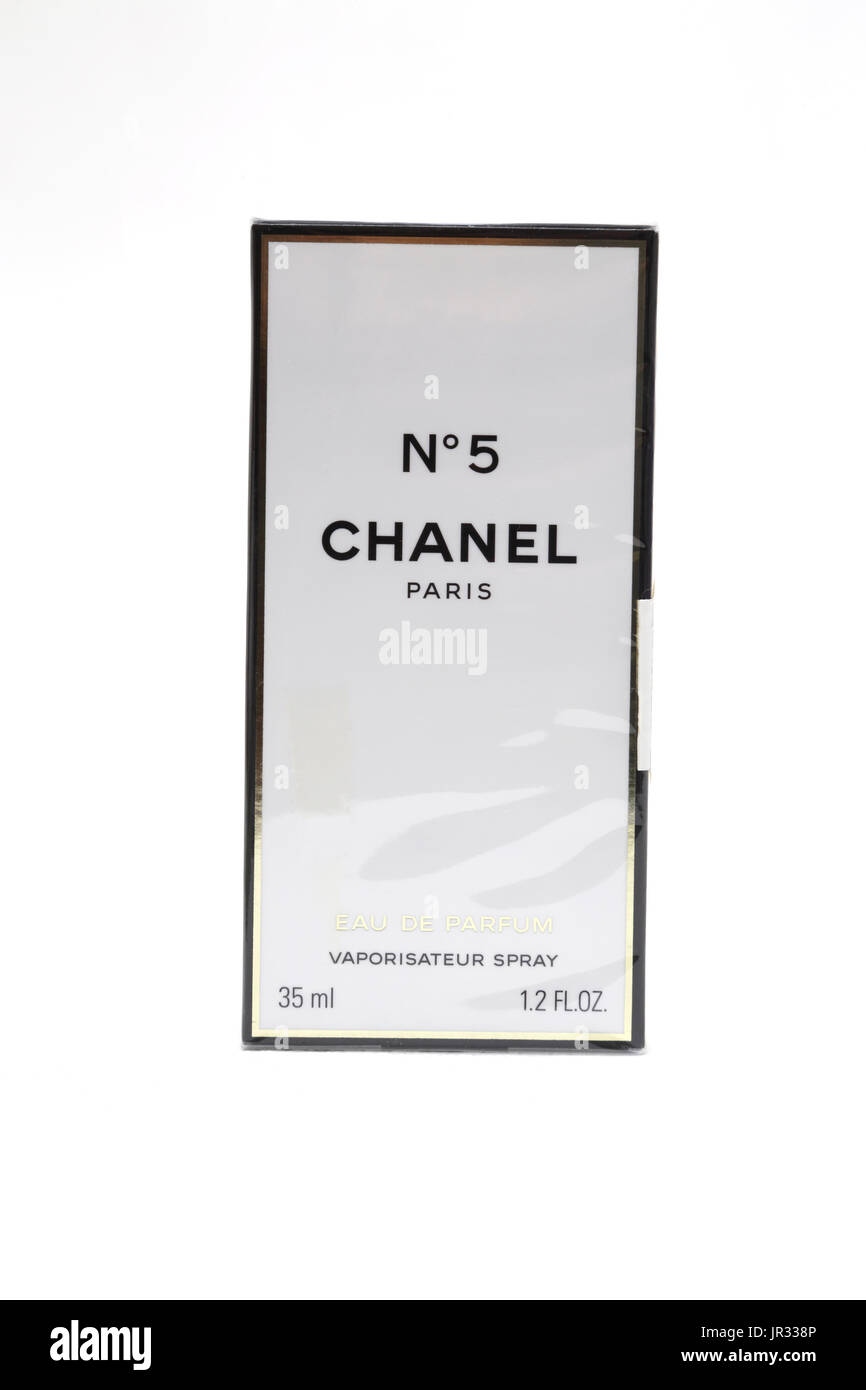 Chanel N.O5 Paris Eau De Parfum Stock Photo
