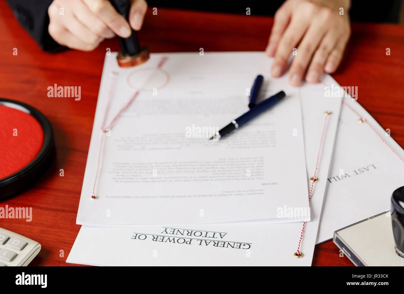 Power of attorney notary hires stock photography and images Alamy