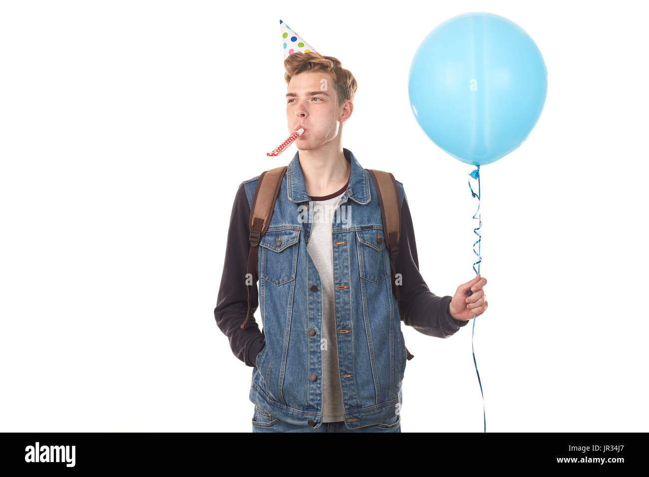Young teenage boy party hi-res stock photography and images - Alamy