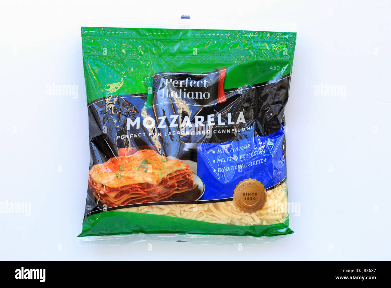 Perfect Italiano Mozzarella Cheese isolated against white background Stock  Photo - Alamy