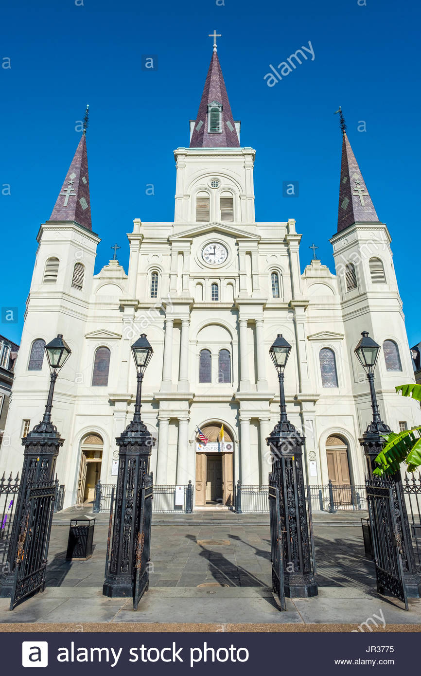 St Louis Cathedral New Orleans High Resolution Stock Photography and ...