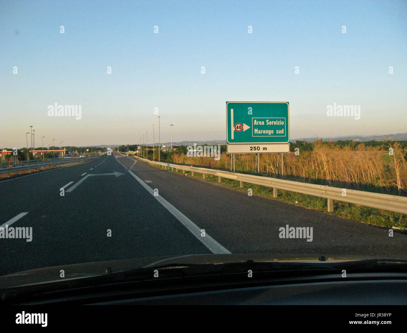 motorway Stock Photo