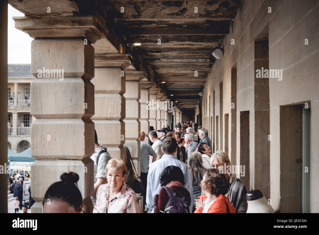 The Piece Hall, Halifax reopening Stock Photo Alamy