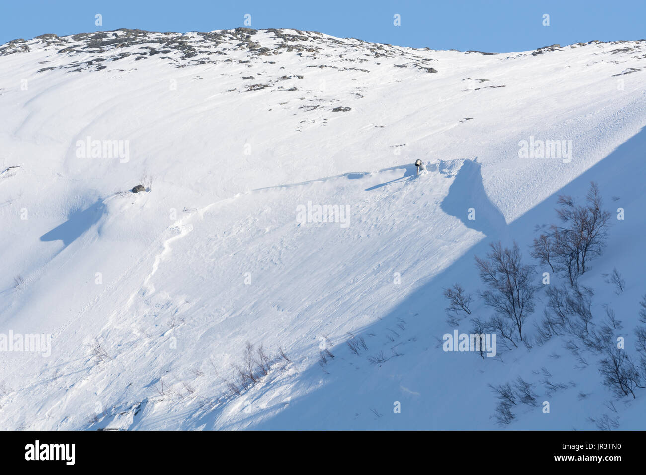 Avalanche snow norway hi-res stock photography and images - Alamy