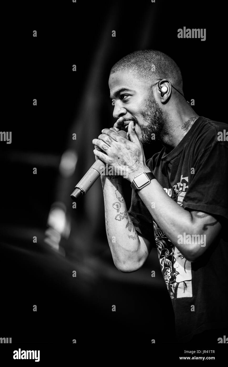 British rapper live Black and White Stock Photos & Images - Alamy