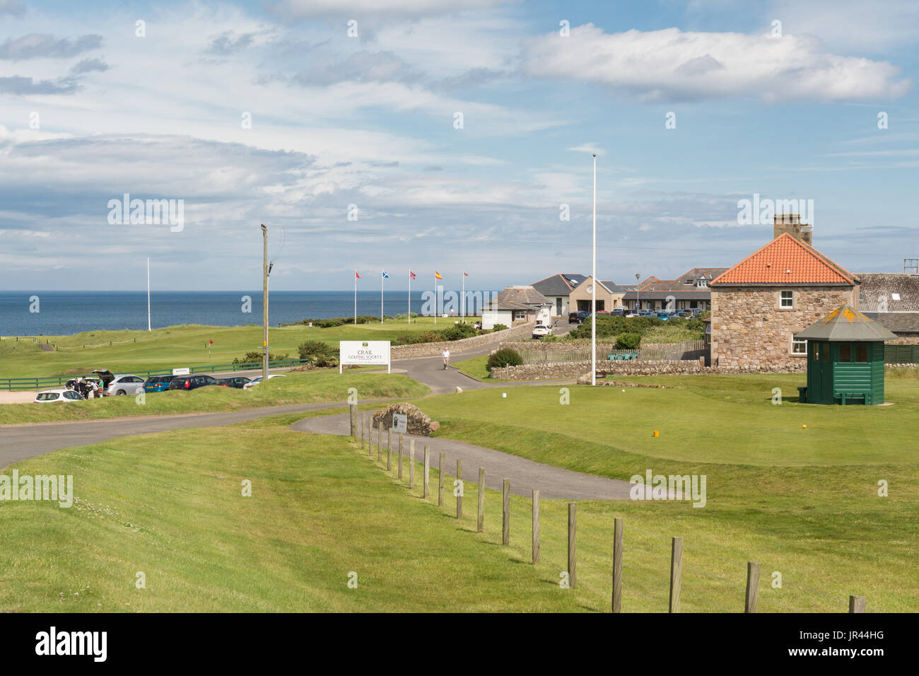 Crail Golf Course, Fife, Scotland, UK Stock Photo