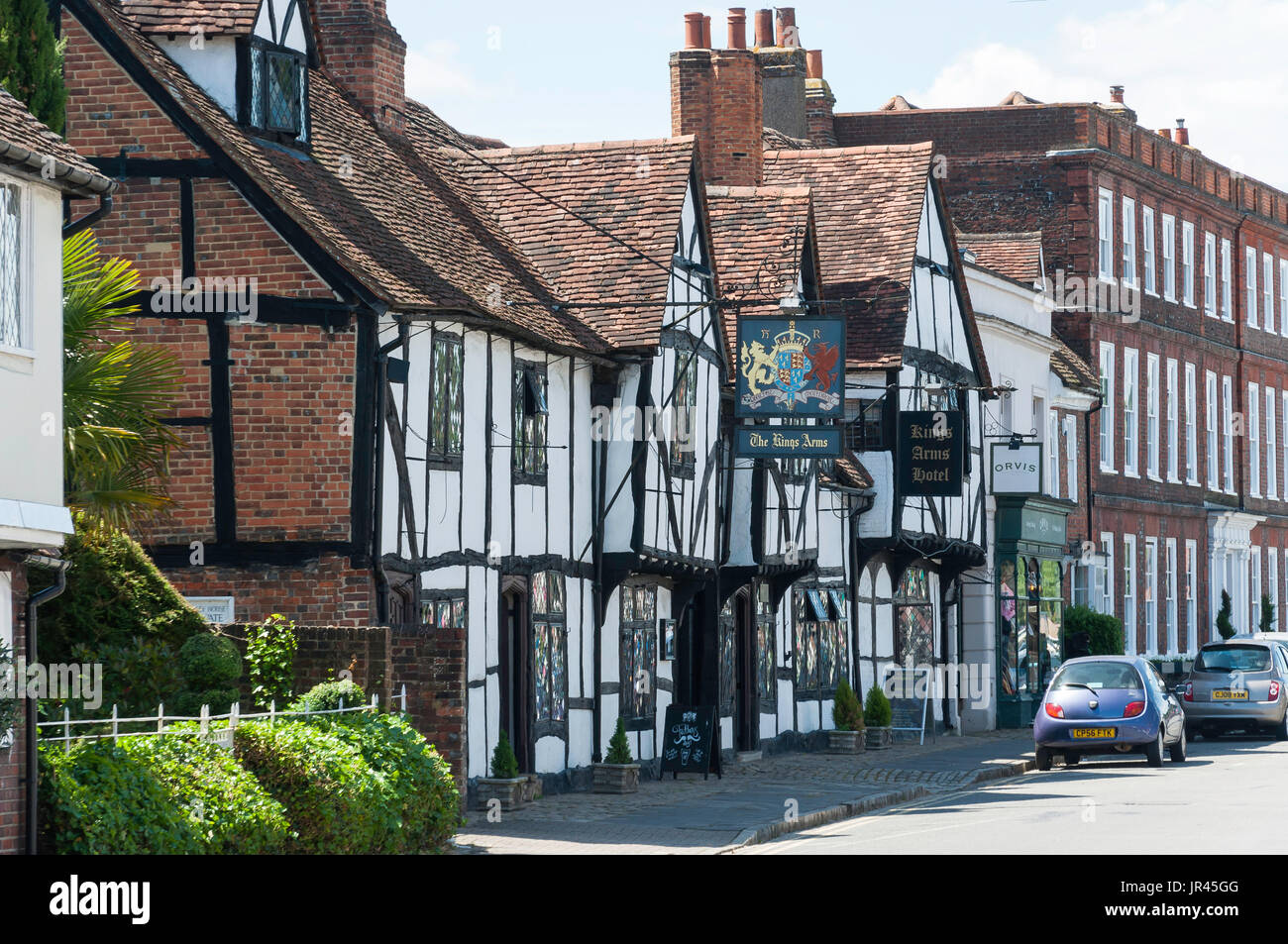 15th century The King's Arms Hotel, High Street, Old Amersham