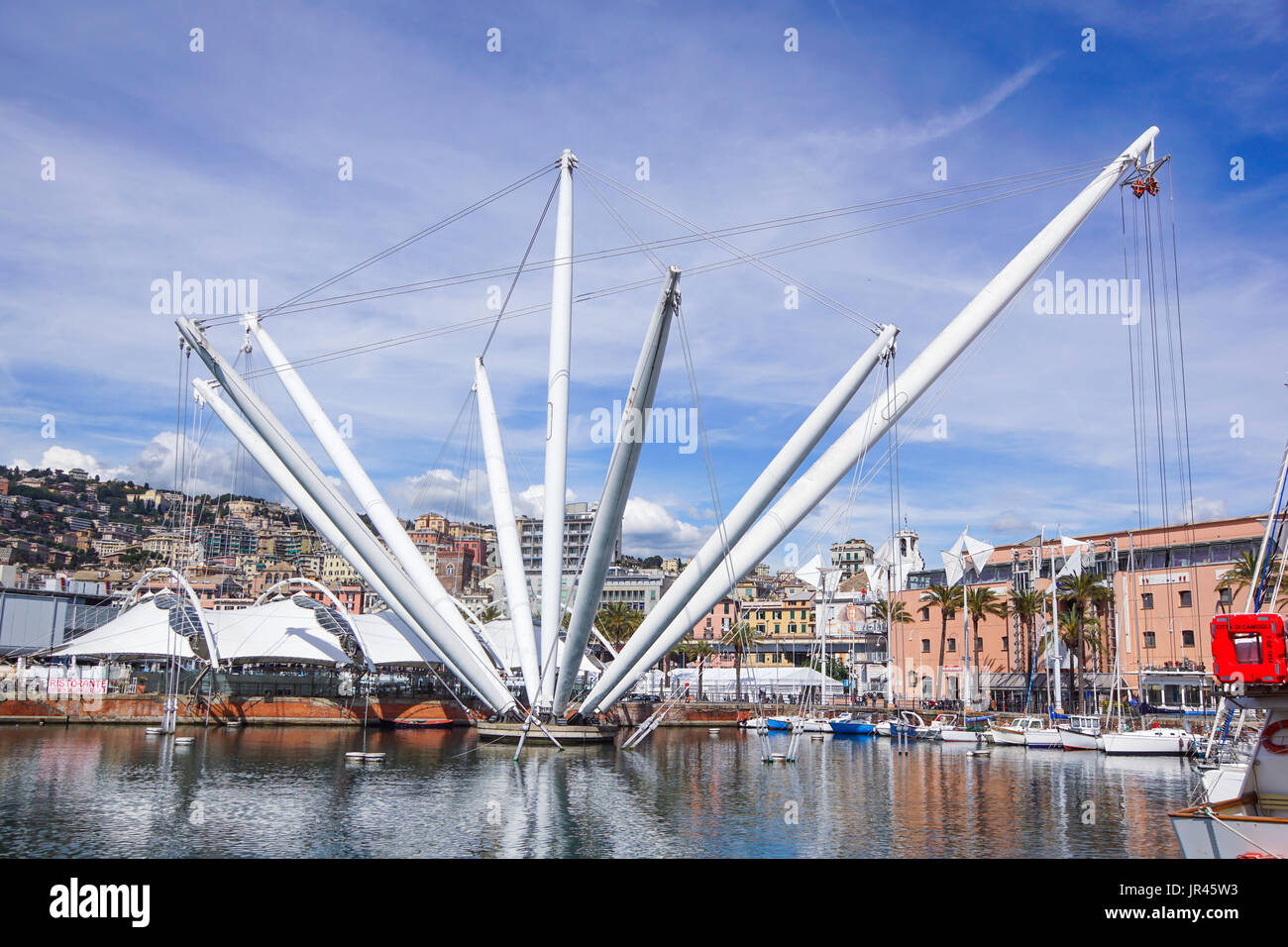 Genoa Genova Italy June 23 2017 Old Wild West Restaurant Empty In Genoa Old Harbor Area Italy Stock Photo Alamy