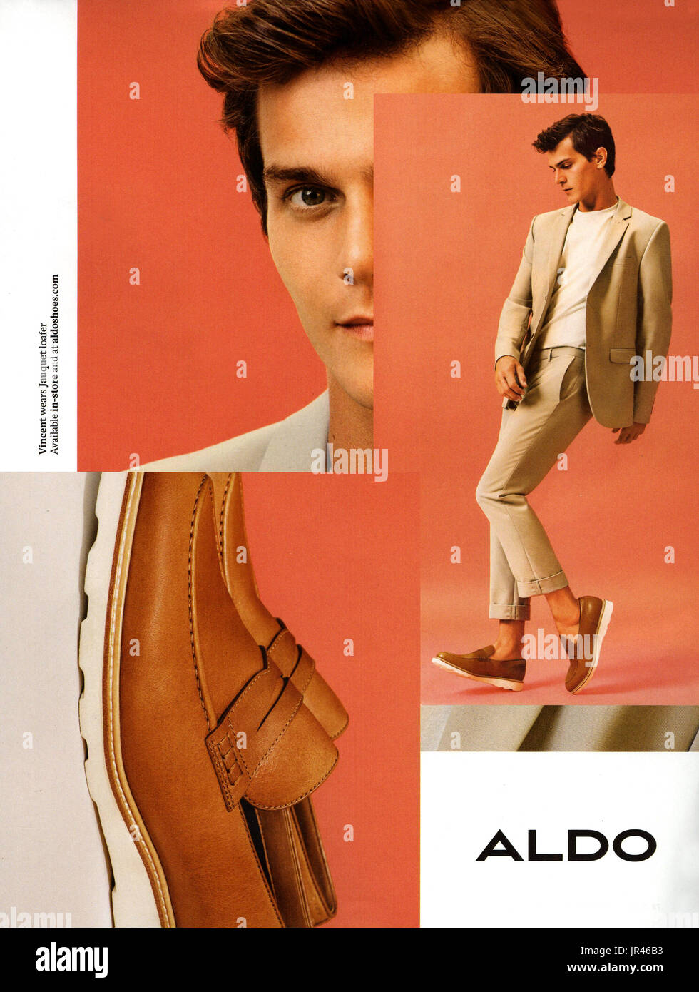 2010s UK Aldo Magazine Advert Stock Photo - Alamy