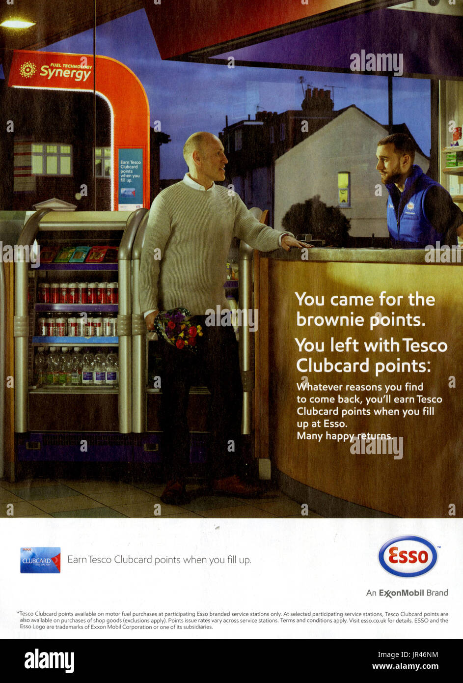2010s UK Esso Magazine Advert Stock Photo Alamy