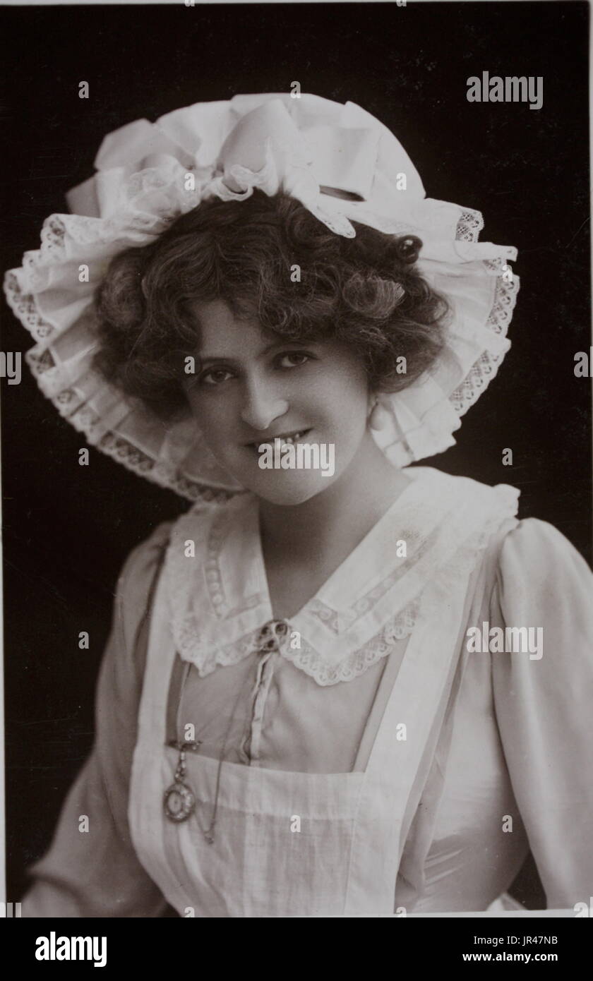 Miss Marie Studholme as "Paulette" in "My Mimosa Maid" Edwardian
