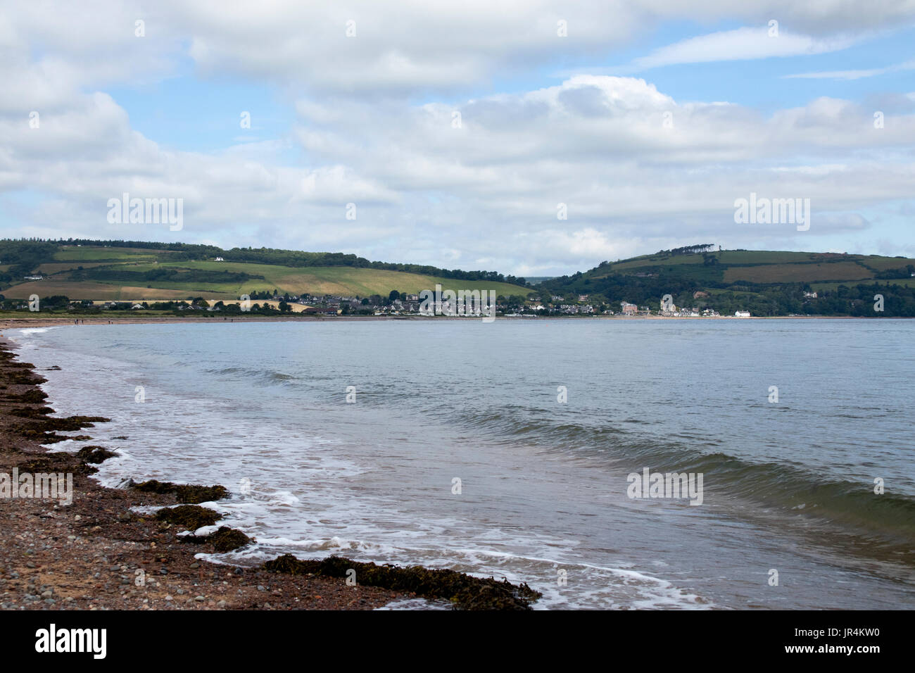 The Moray Firth from Chanonry Point, Scotland Stock Photo