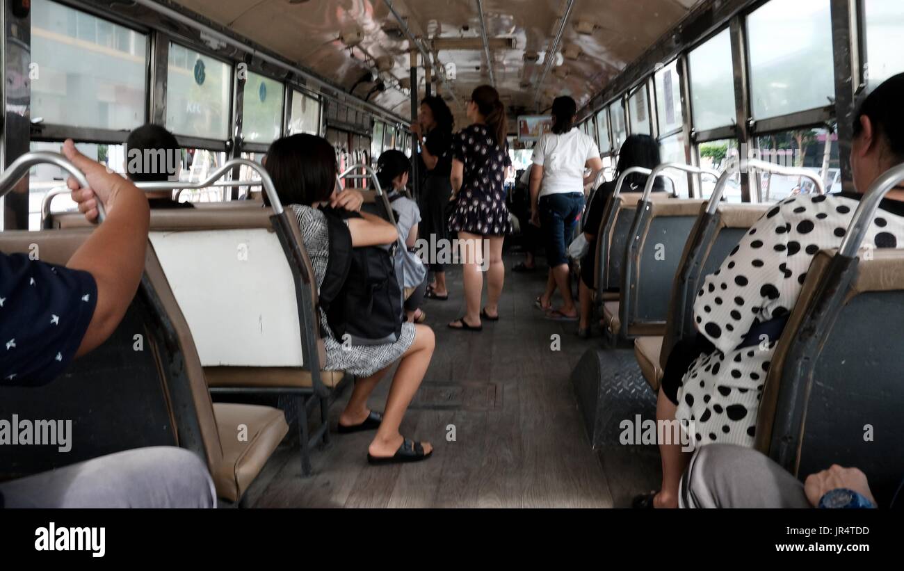 Local bus interior hi-res stock photography and images - Alamy