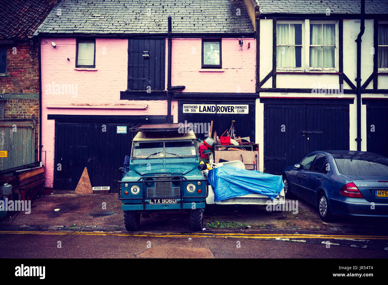 Southend Land Rover Owners Club in Royal Mews Stock Photo - Alamy