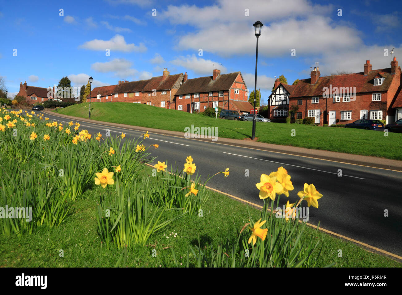 Spring at Castle Green, Kenilworth, Warwickshire Stock Photo Alamy