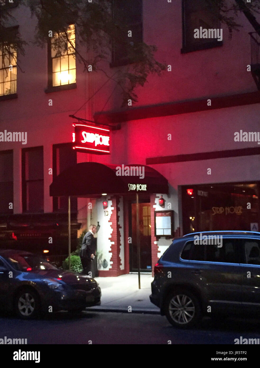 The Strip House Downtown at 13 East 12th Street, NYC, USA Stock Photo