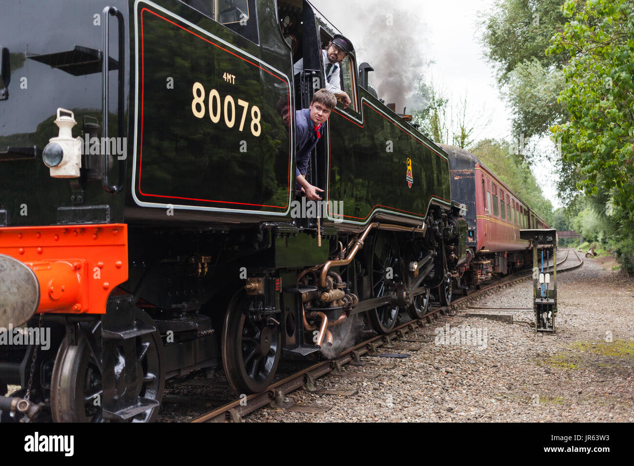 80078 steam engine hi-res stock photography and images - Alamy