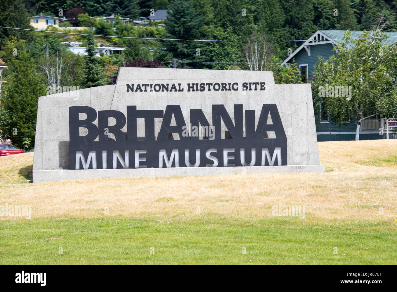 Britannia Mine Museum, Britannia Beach. BC, Canada Stock Photo Alamy