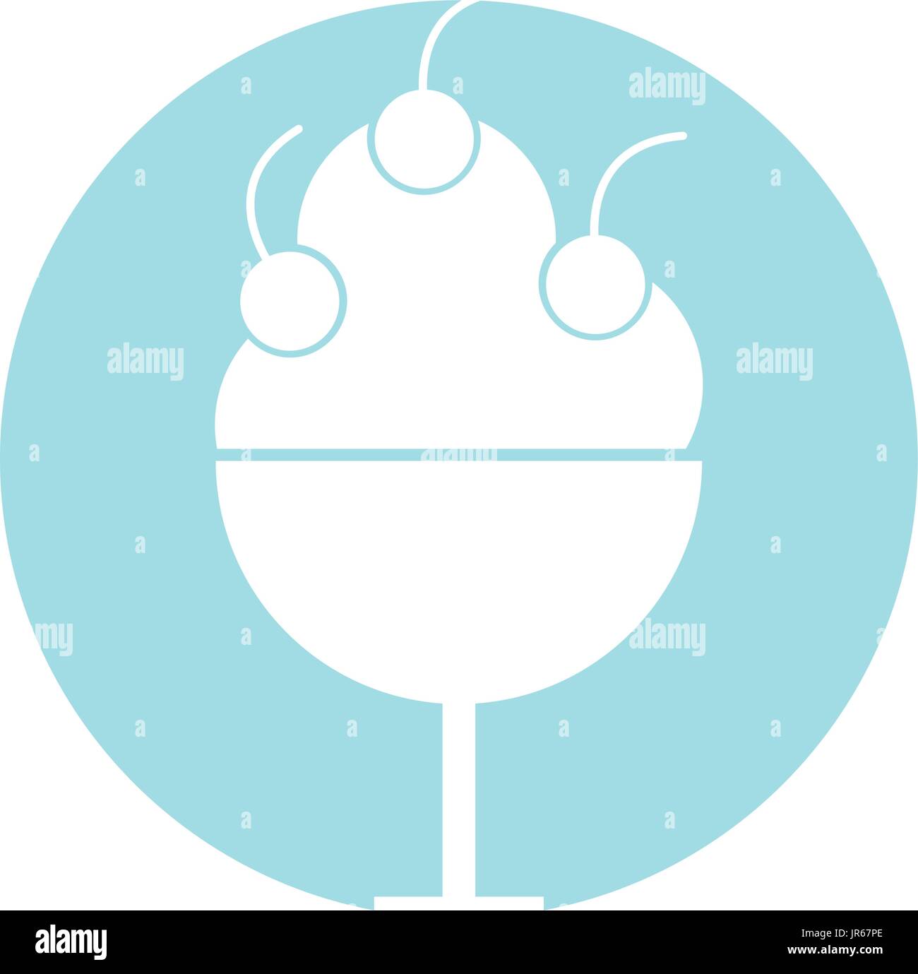 ice cream cup isolated icon Stock Vector Image & Art - Alamy