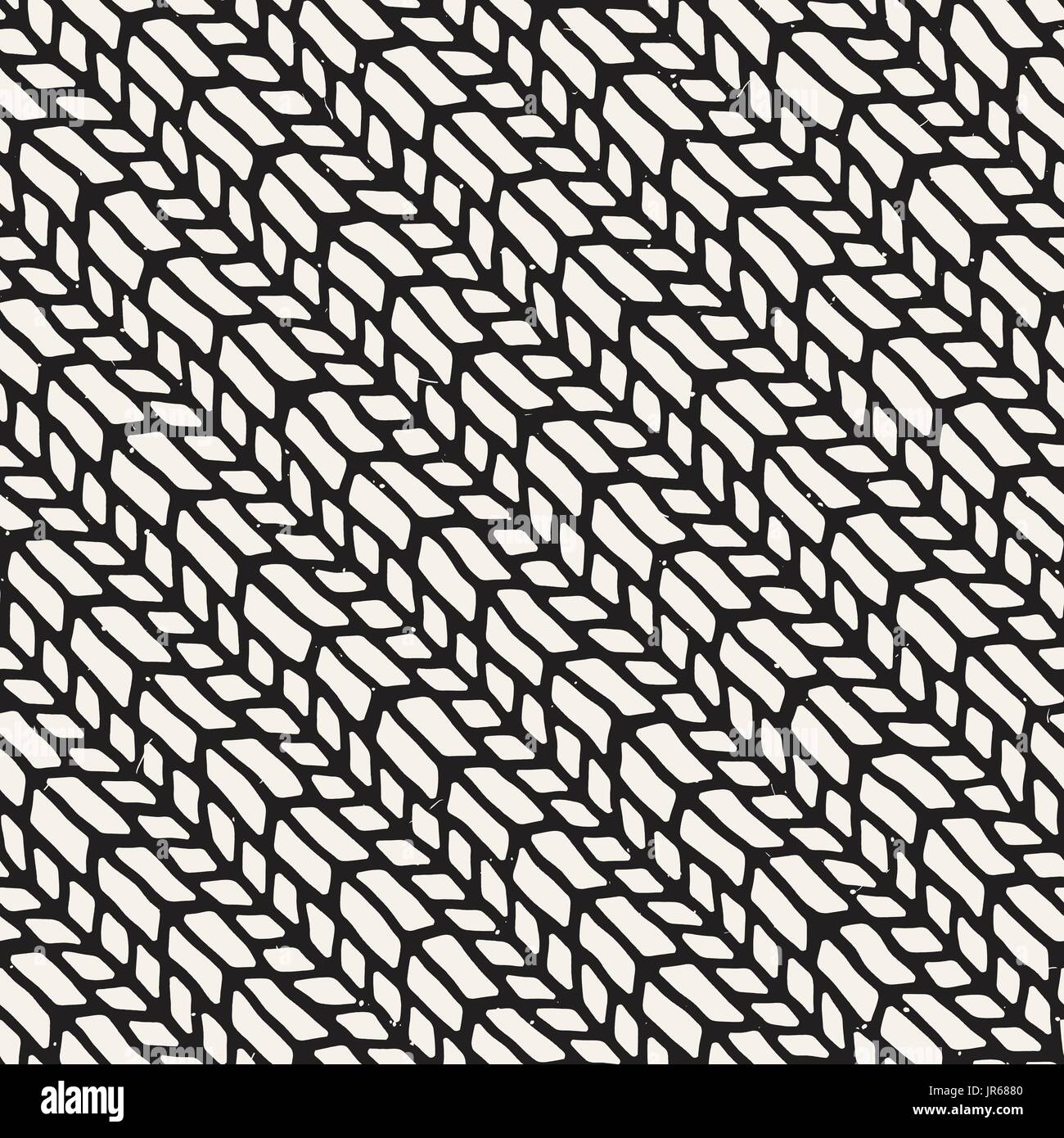 Pattern Ink Doodle Seamless pattern with hand drawn brush strokes. Ink doodle grunge ...