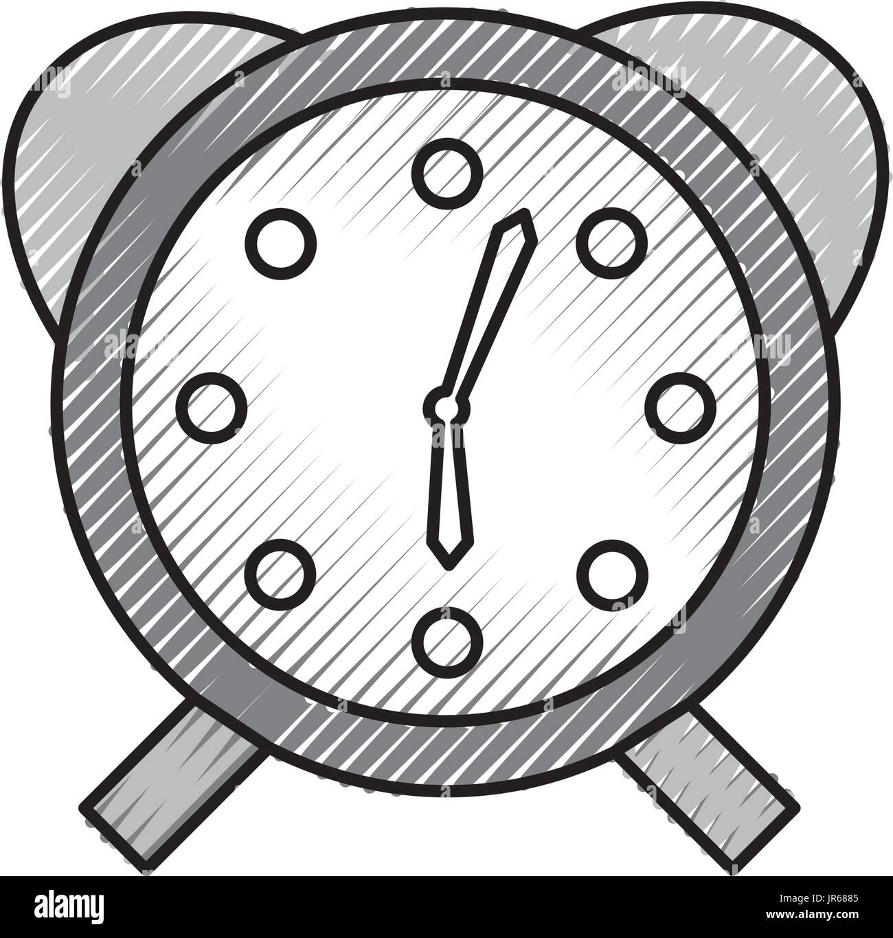alarm clock isolated icon Stock Vector Image & Art - Alamy