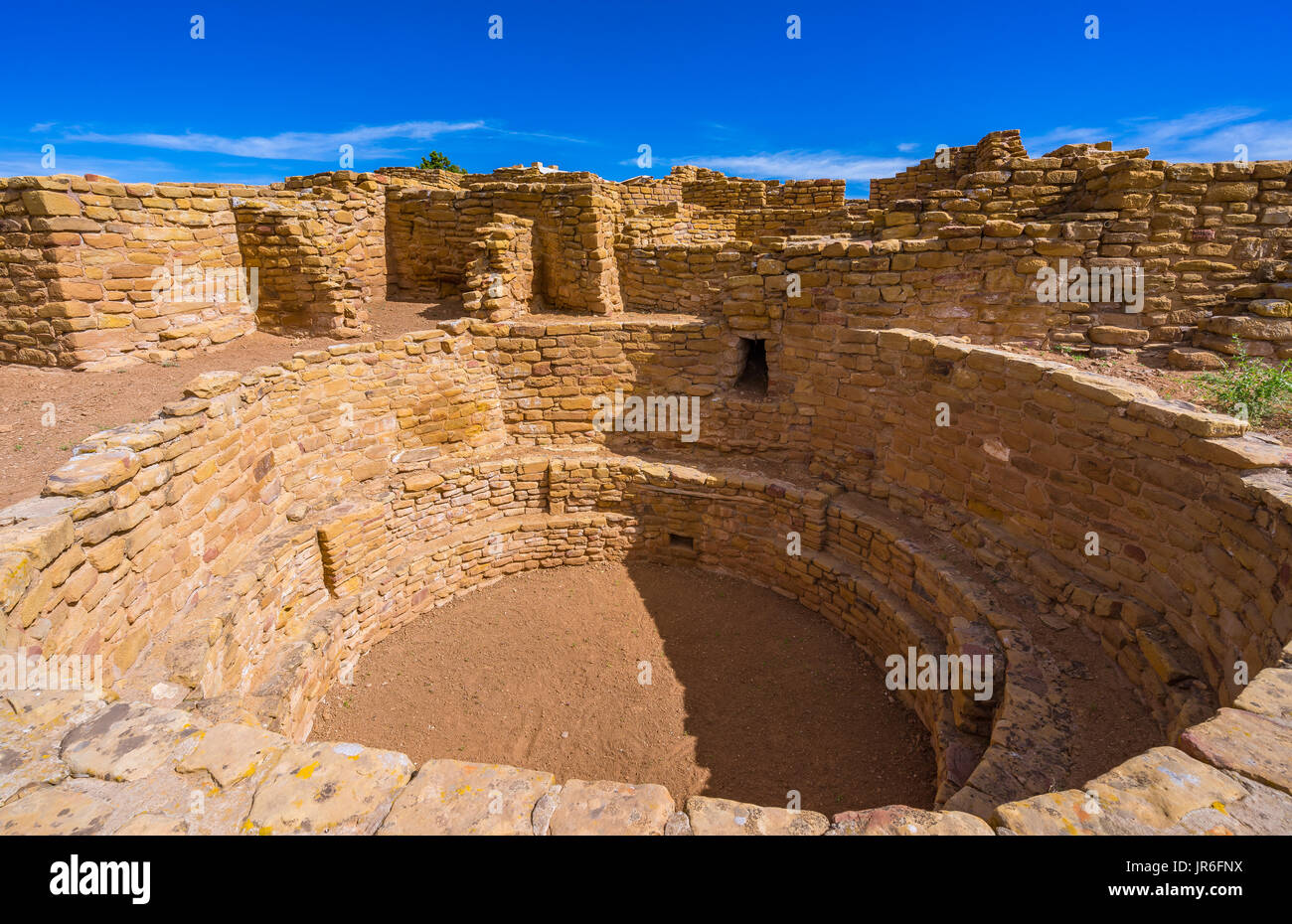 Far View village, Mesa Verde National Park, Colorado, America, USA Stock Photo