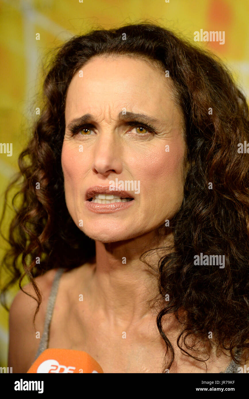 MADRID, SPAIN – AUGUST 3: Andie MacDowell attends the Remus Lifestyle