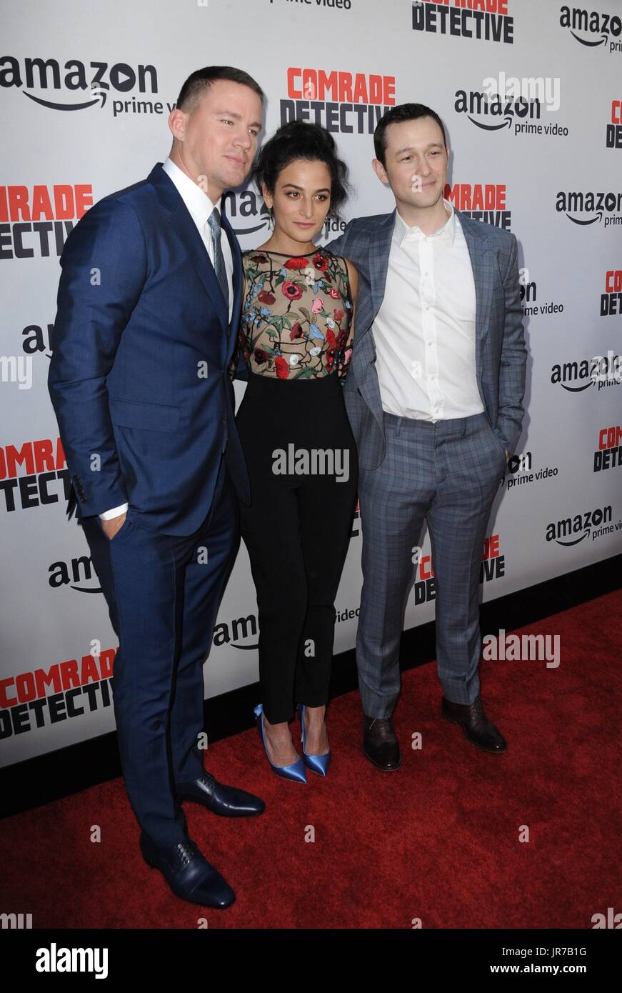 Los Angeles, CA, USA. 3rd Aug, 2017. Channing Tatum, Jenny Slate