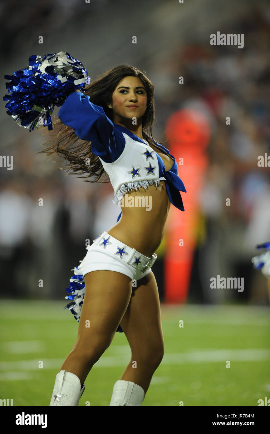 Canton, Ohio, USA. 3rd August, 2017. Dallas Cowboy Cheerleaders during ...