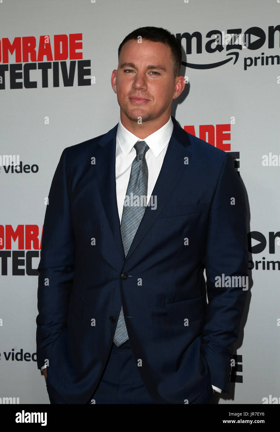 Hollywood, Ca. 03rd Aug, 2017. Channing Tatum, At Premiere Of Amazon's 'Comrade Detective' At The ArcLight Hollywood In California on August 03, 2017. Credit: Fs/Media Punch/Alamy Live News Stock Photo
