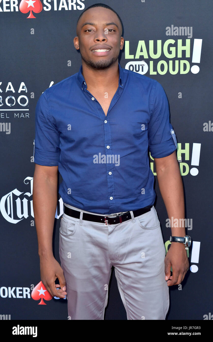 Los Angeles, USA. 3rd Aug, 2017. Woody McClain attends the Launch of Stock Photo: 151986887 - Alamy