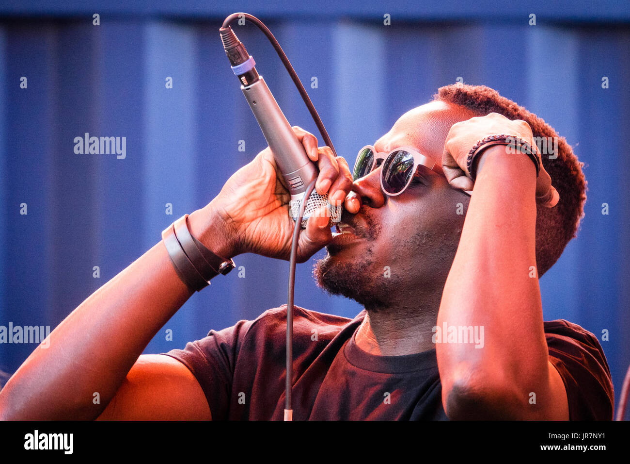 Kuku Agami, Danish rapper Stock Photo - Alamy